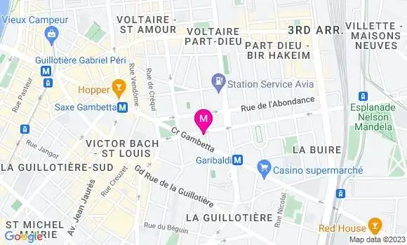Localisation Restaurant  Mosaique