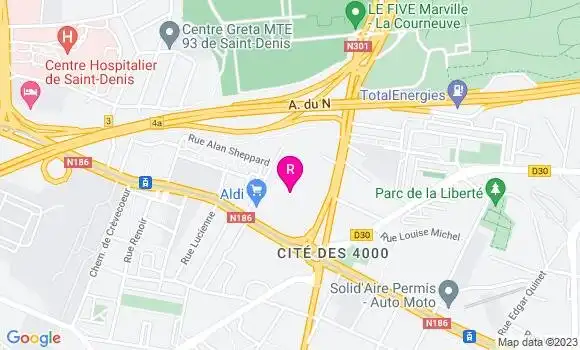 Localisation Restaurant  Chicken Spot