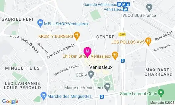 Localisation Restaurant  Best Burger