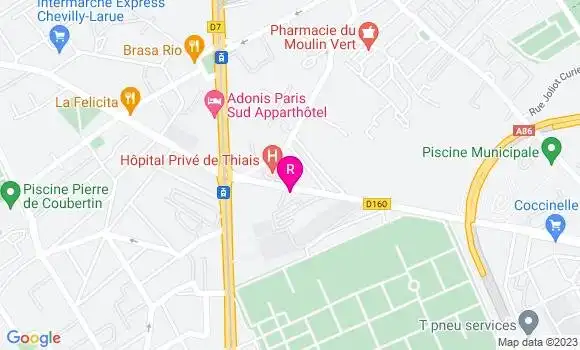 Localisation Pizzeria Pizza Time