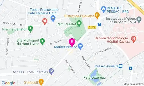 Localisation Pizzeria Royal Pizz