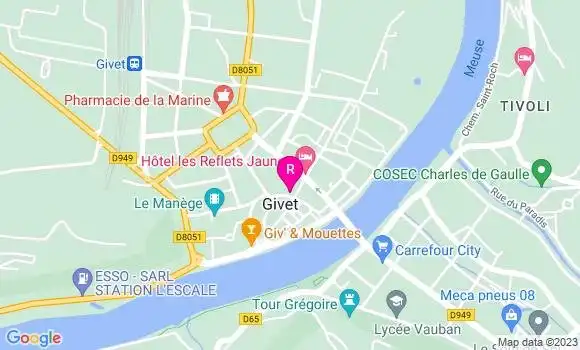 Localisation Restaurant  Chez Laurette