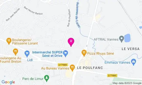 Localisation Restaurant Italien Gobert Noel et Marie Christine