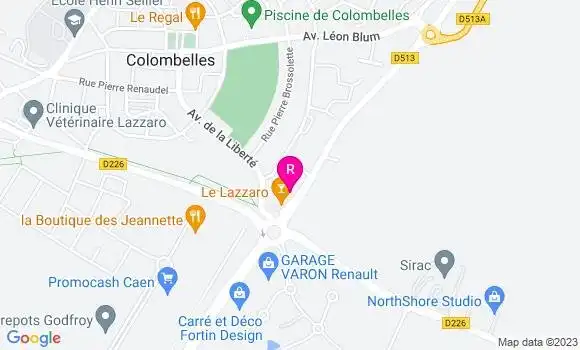 Localisation Sandwicherie La Maison des Pains