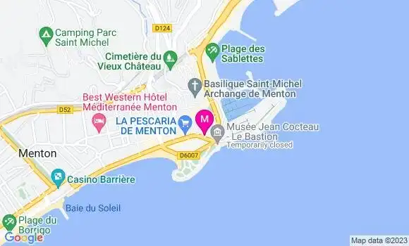 Localisation Restaurant  Chez Lina