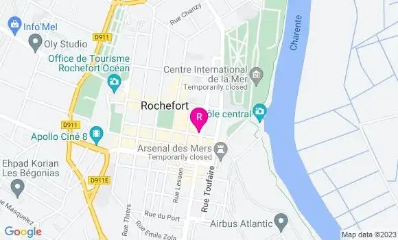 Localisation Restaurant  L
