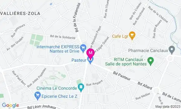 Localisation Pizzeria Pizz
