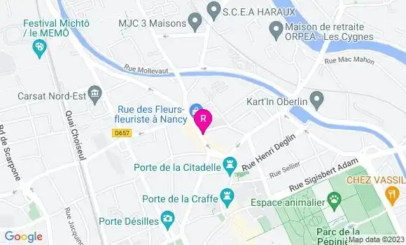 Localisation 3 Maisons Kebab