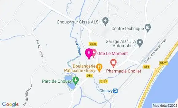 Localisation Restaurant  Chez Poppy