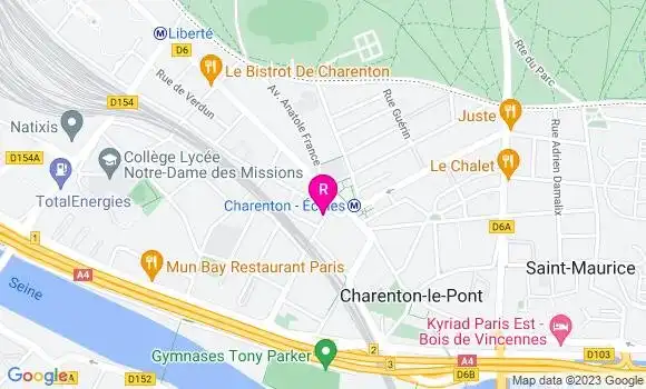 Localisation Café Pause Douceur