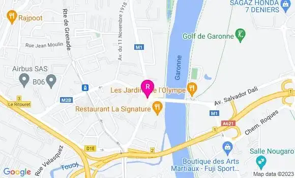 Localisation Restaurant  Heroes Coffee