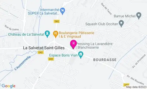 Localisation Pizzeria Nicolas