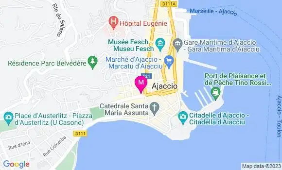 Localisation Restaurant  O