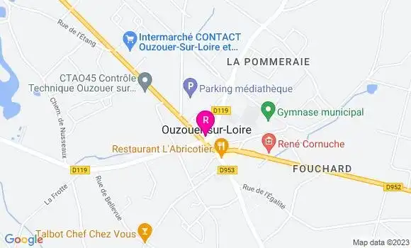 Localisation Restaurant  Boule Burger