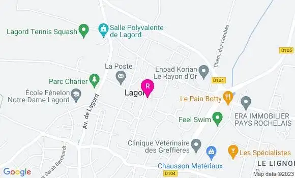 Localisation Restaurant  L