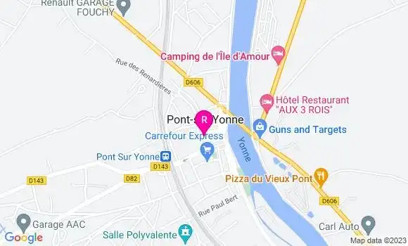 Localisation Pizzeria Croq