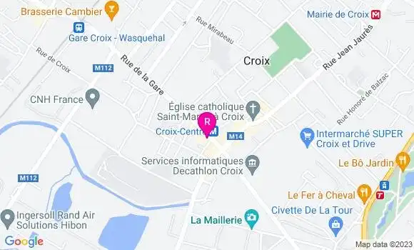 Localisation Fast Food Subway