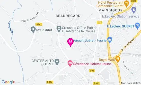 Localisation Restaurant  O
