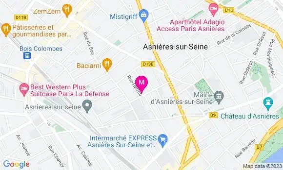 Localisation Restaurant  Camille Papilles