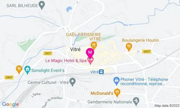 Localisation Restaurant  Namoovert