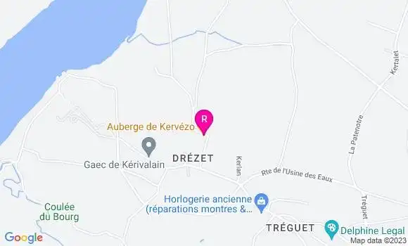 Localisation Restaurant  Baillargeau Bou Patricia