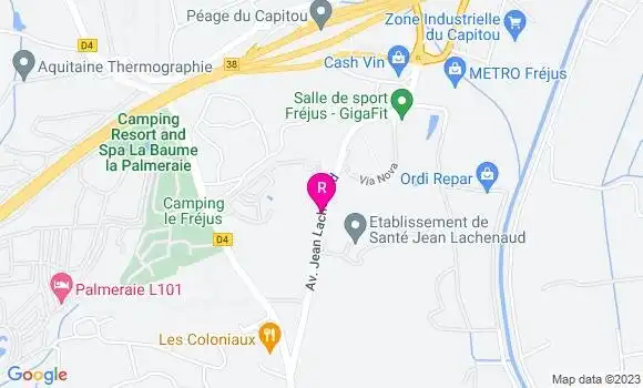 Localisation Restaurant  La Maison des Pains