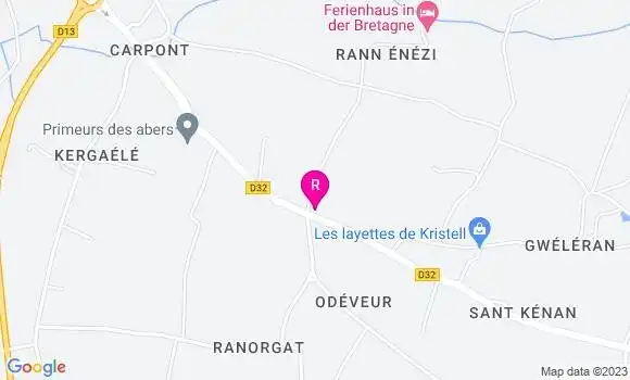 Localisation Restaurant  Camion Pizza Vert