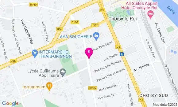 Localisation Restaurant  Kin