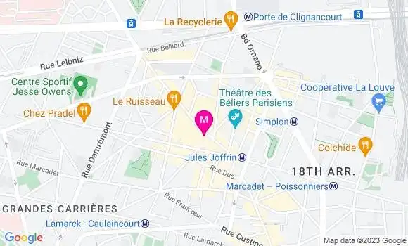 Localisation Restaurant Chinois Gourmandise Duhesme
