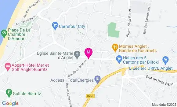 Localisation Restaurant  Dod
