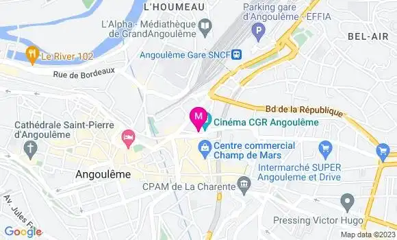 Localisation Restaurant  Le Maestro
