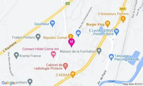 Localisation Restaurant  Le Noir Citron