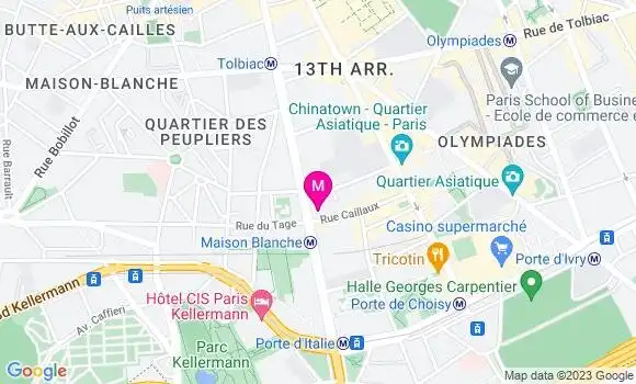 Localisation Restaurant Turc Le Bosphore