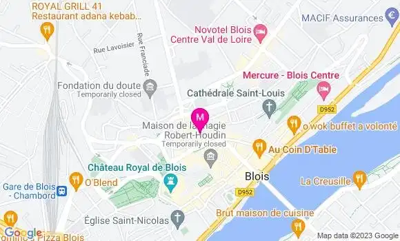 Localisation Restaurant  Pât