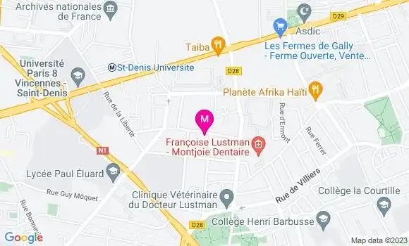 Localisation Restaurant  La Poêle Francilienne