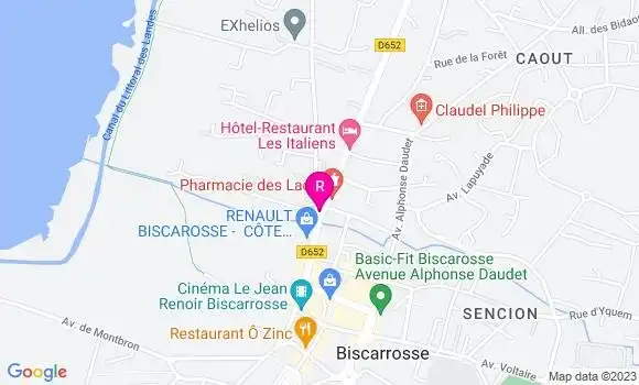 Localisation Restaurant Snack Ch