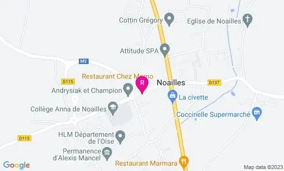 Localisation Restaurant  Chez Momo