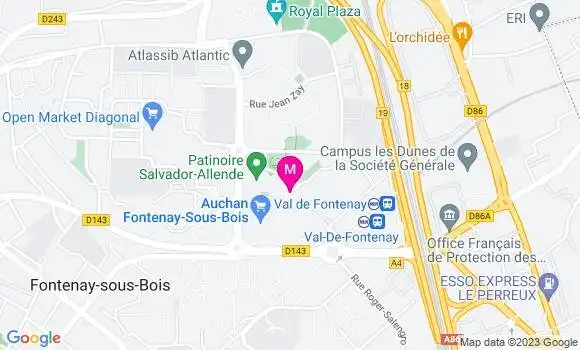 Localisation Café Segafredo