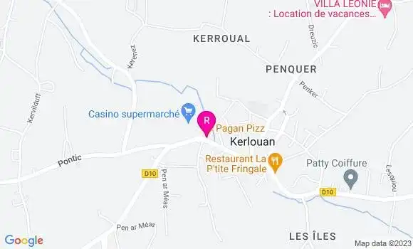 Localisation Restaurant  Pagan Pizz