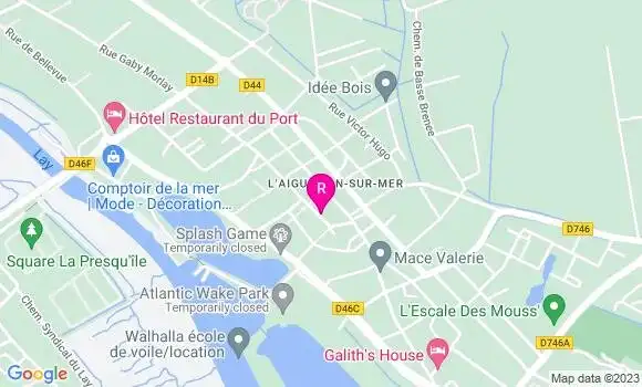 Localisation Restaurant  Pizza du Centre