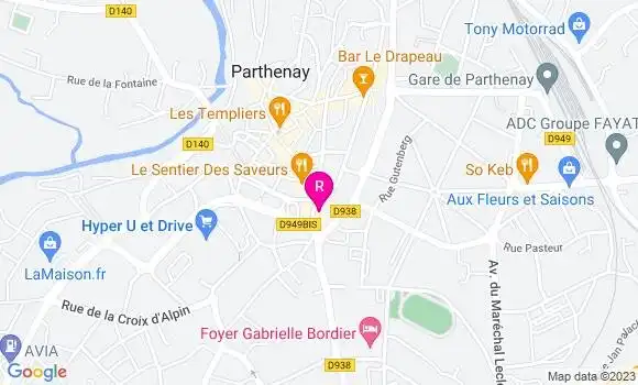 Localisation Restaurant  Fadya