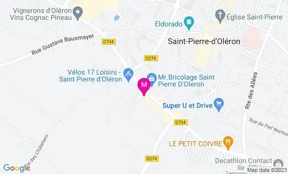 Localisation Restaurant  La Pergola