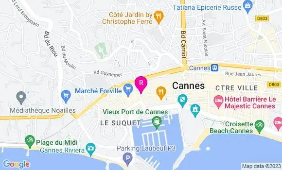 Localisation Restaurant  La Cuisine d