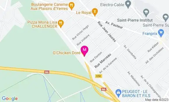 Localisation Restaurant Italien Oueslati