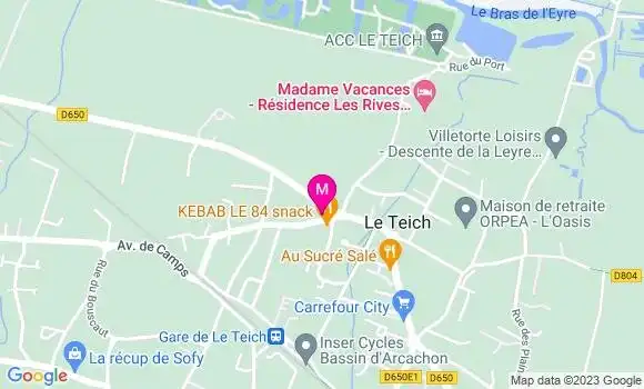 Localisation Pizzeria Lybia Pizza