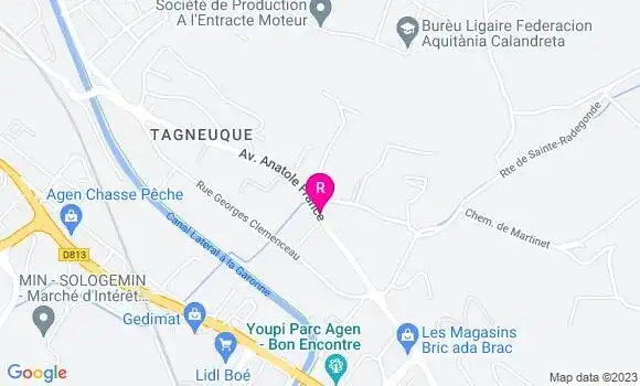 Localisation Restaurant  La Pizzarola