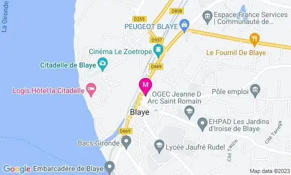 Localisation Restaurant  Chez Ka Tea
