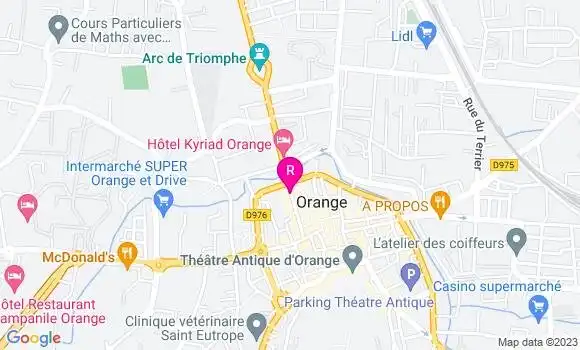 Localisation Restaurant  La Dinette