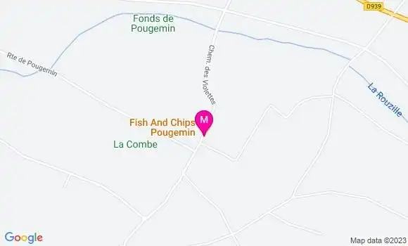 Localisation Restaurant  Fish and Chips Pougemin
