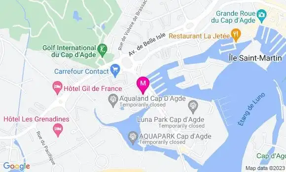 Localisation Pizzeria L